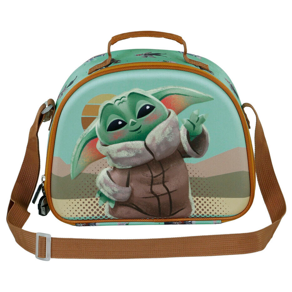 8445118047349 - Isotherme Tasche Star Wars The Mandalorian Grogu Say Hi 3D