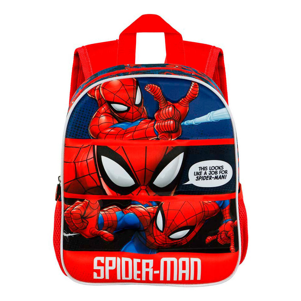 8445118063271 - 3D-Rucksack Kind Marvel Spiderman Stronger