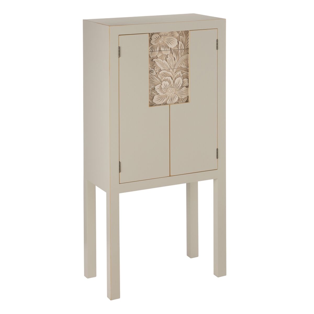 8445146018755 - Garderobe ORIENTAL CHIC Taupe Holz MDF 60 x 30 x 130 cm