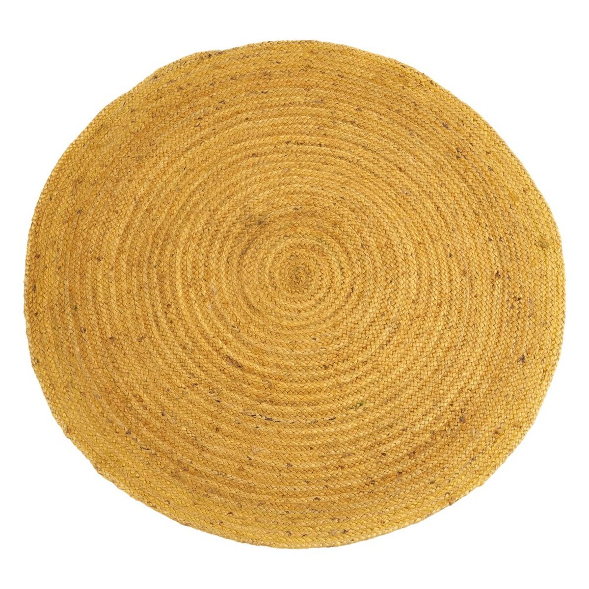 8445146038067 - Carpet Yellow Jute 120 x 120 cm