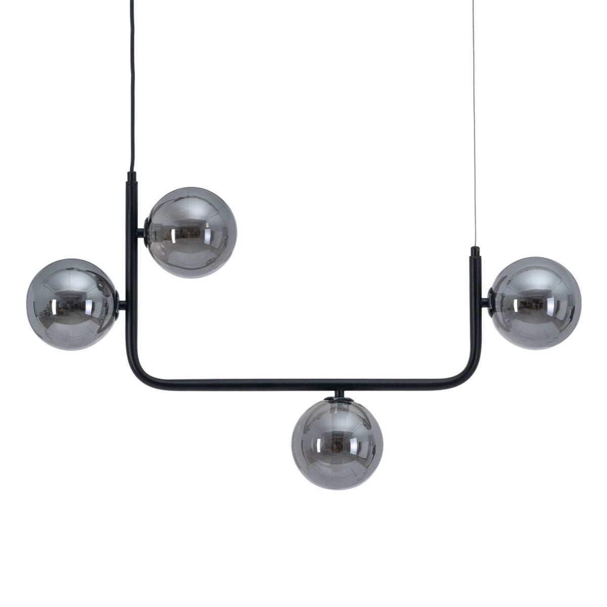 8445146071996 - Deckenlampe 85 x 15 x 32 cm Kristall Schwarz Metall