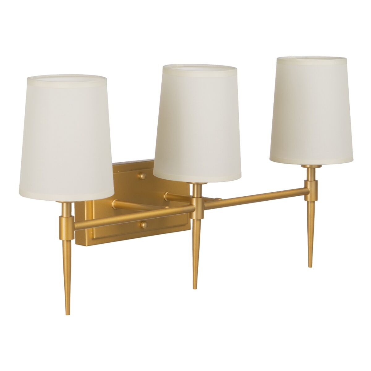 8445146072788 - Wandleuchte 58 x 20 x 315 cm synthetische Stoffe Gold Metall Moderne