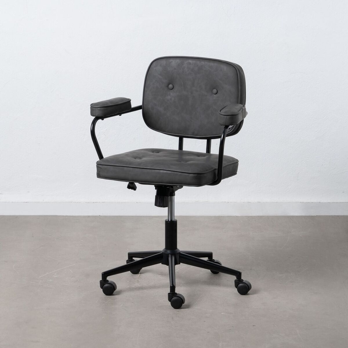 8445146074409 - Office Chair 56 x 56 x 92 cm Schwarz