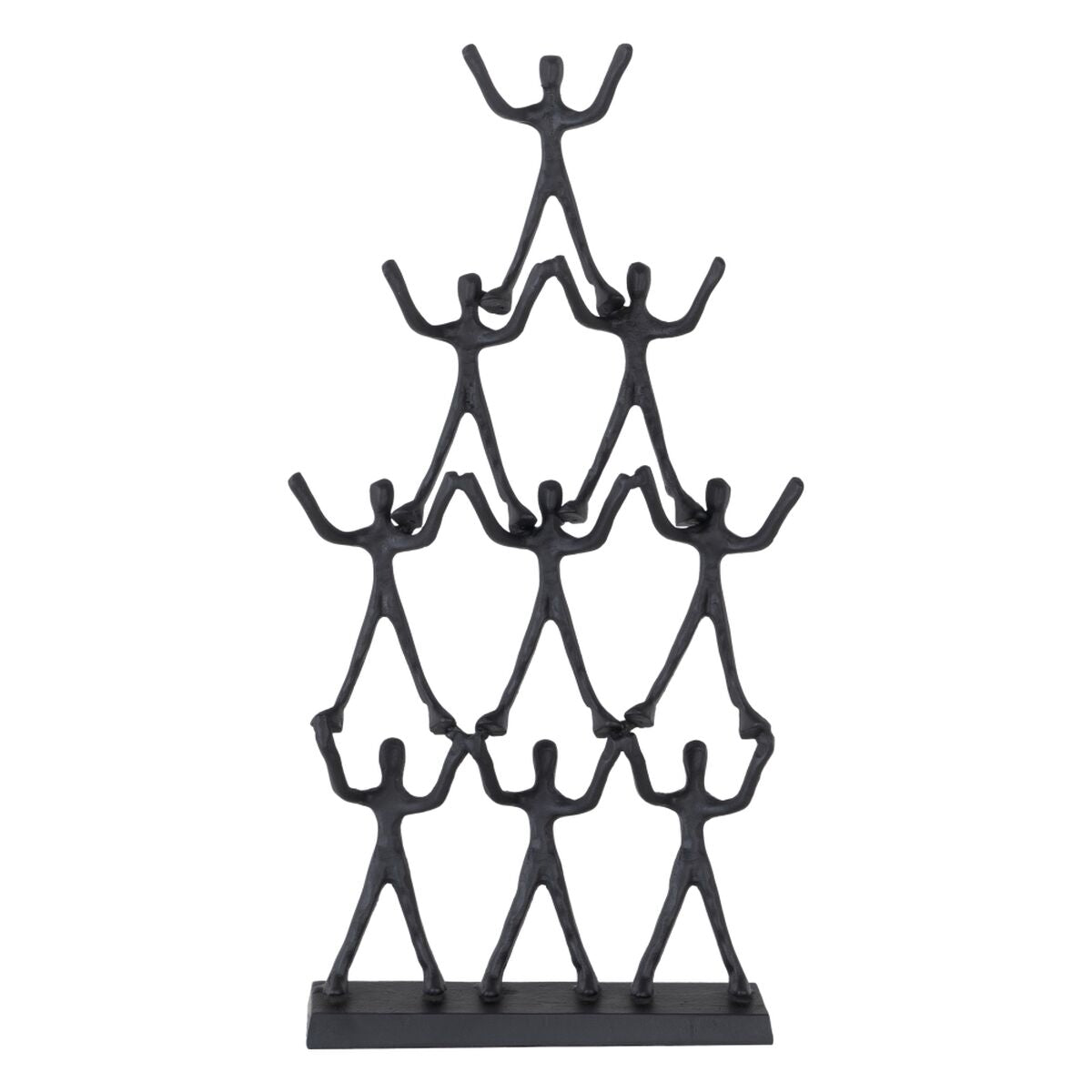 8445146077615 - Deko-Figur Schwarz Aluminium 36 x 8 x 70 cm