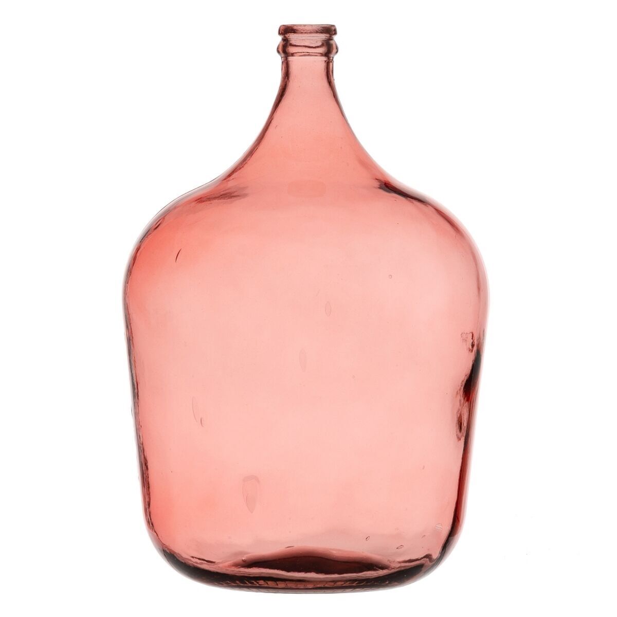 8445146081339 - Dekorative Karaffe 365 x 365 x 56 cm Rosa Recyceltes Glas