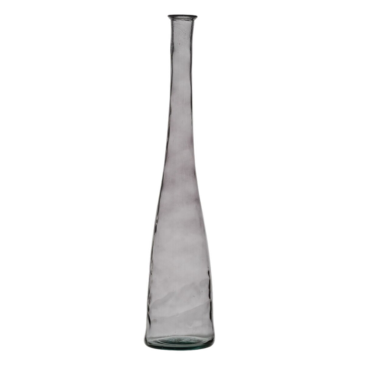 8445146081483 - Vase Grau Recyceltes Glas 18 x 18 x 100 cm