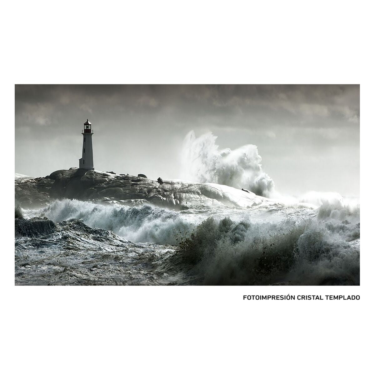 8445146089922 - Leinwand Leuchtturm 120 x 4 x 70 cm