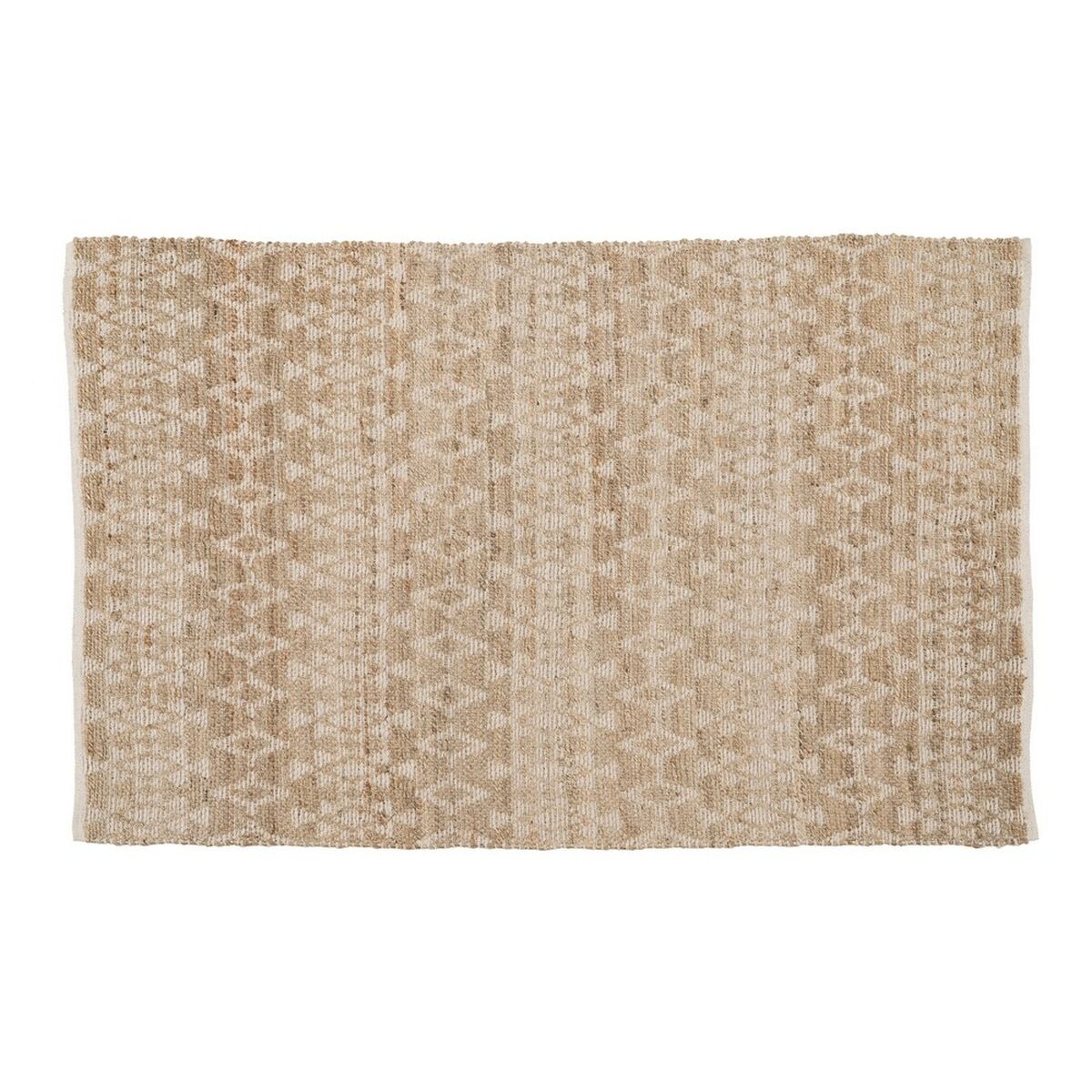 8445146093301 - Teppich Weiß natürlich 60 % Baumwolle Jute 160 x 230 cm