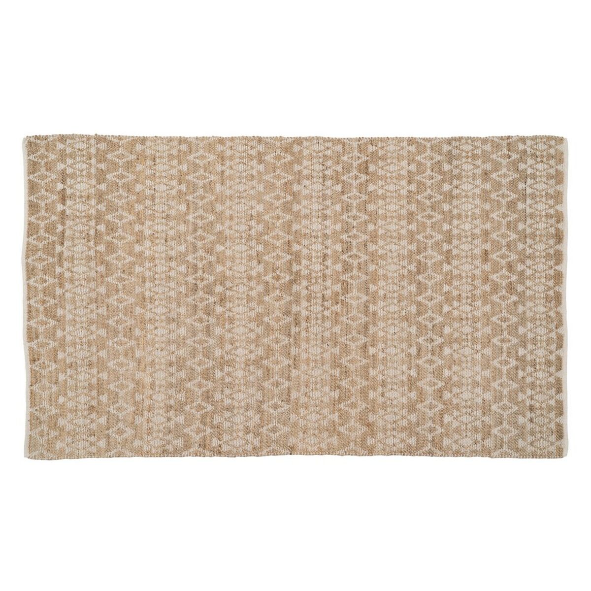 8445146093318 - Teppich Weiß natürlich 60 % Baumwolle Jute 200 x 290 cm