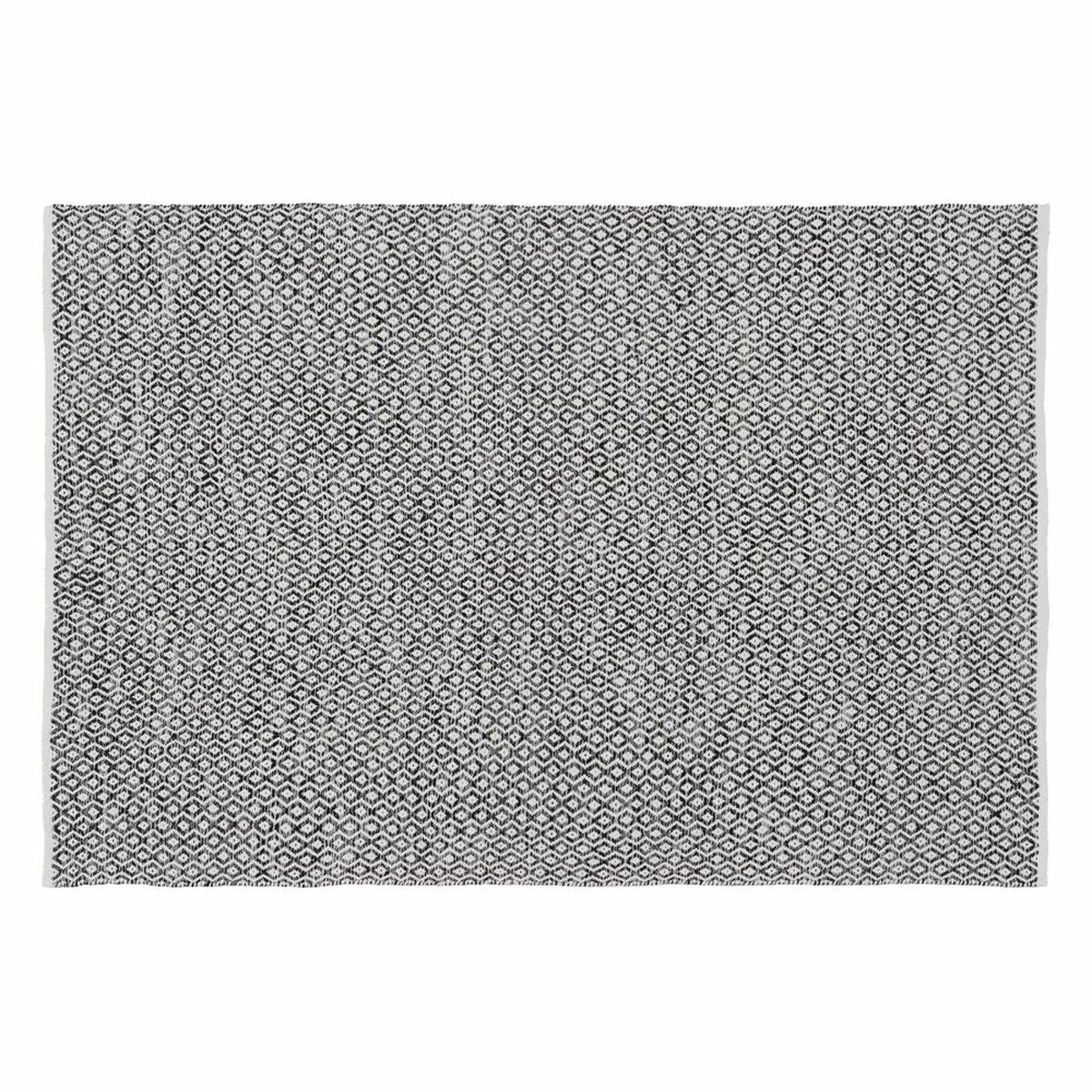 8445146095404 - Teppich Grau 70 % Baumwolle 30 % Polyester 160 x 230 cm