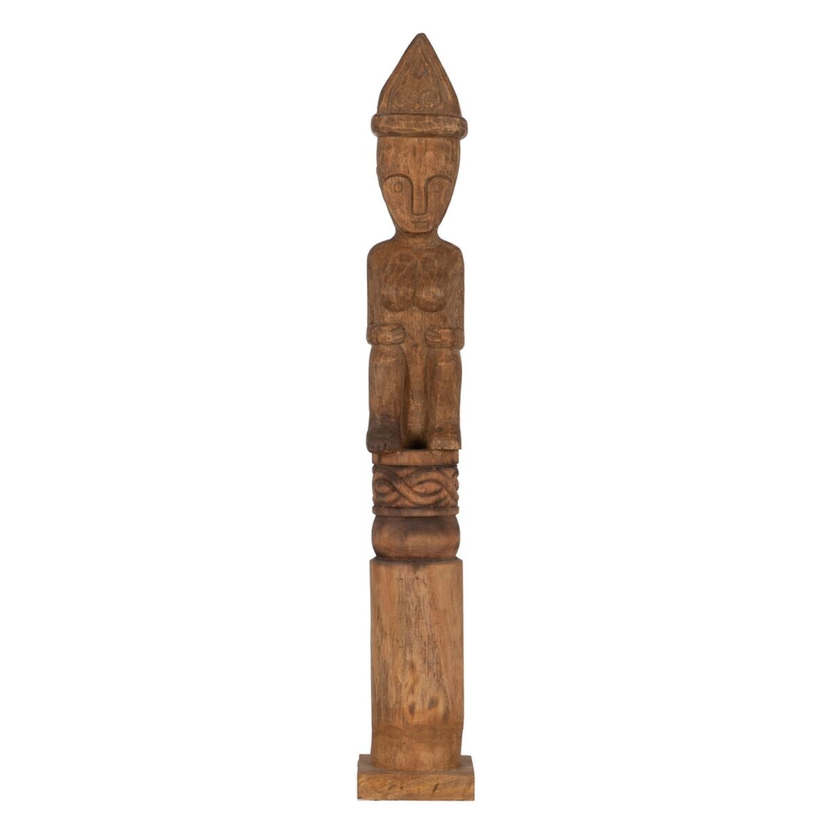 8445146097651 - Decorative Figure Natural African Man 14 x 14 x 885 cm