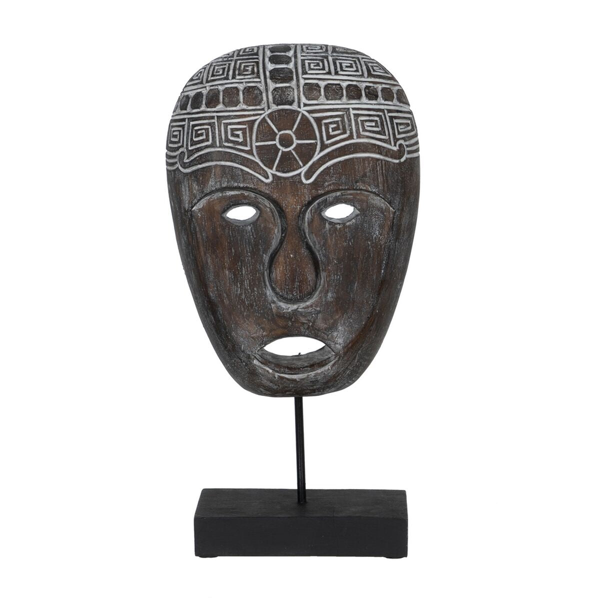 8445146097897 - Deko-Figur Braun Maske 24 x 12 x 46 cm