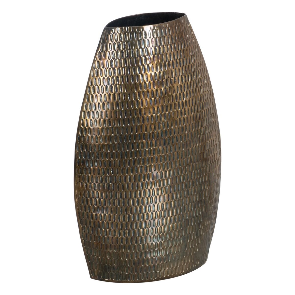 8445146098955 - Vase Golden Aluminium 12 x 25 x 41 cm