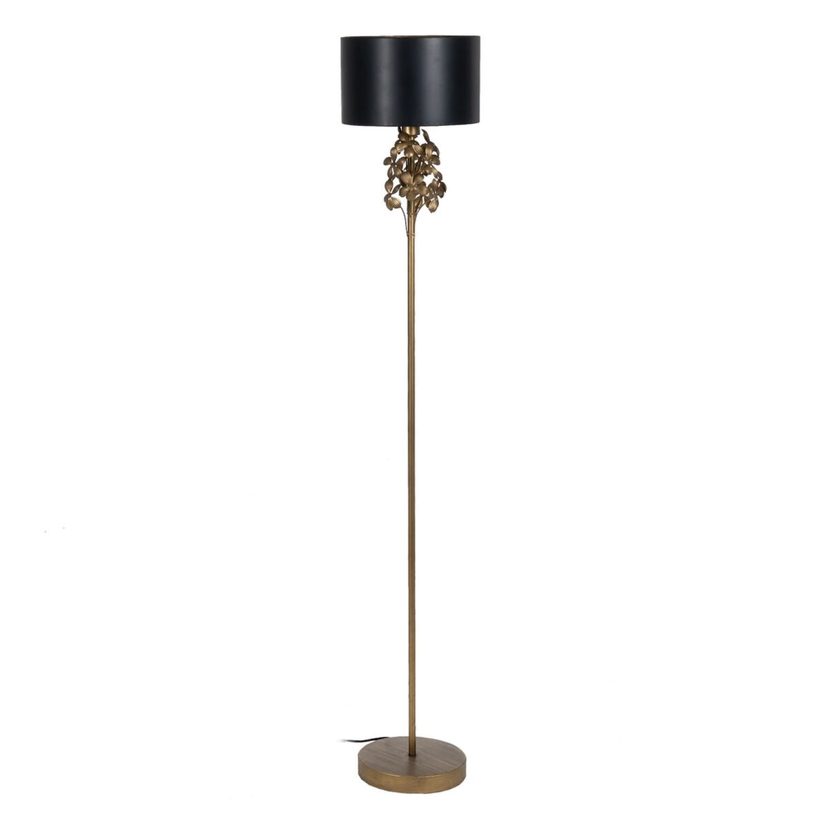 8445146102584 - Floor Lamp Black Golden 30 x 30 x 168 cm