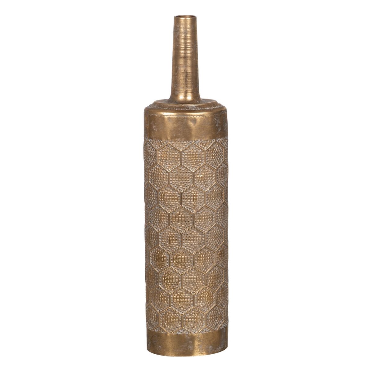 8445146102829 - Vase Golden Iron 205 x 15 x 85 cm