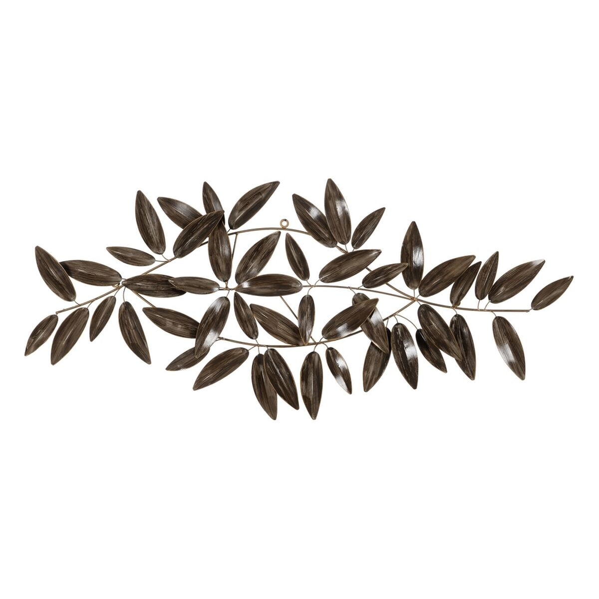 8445146103796 - Wanddekoration braune goldene Eisenblätter 1207 x 7 x 521 cm 8445146103796 - Wanddekoration braune goldene Eisenblätter 1207 x 7 x 521 cm
