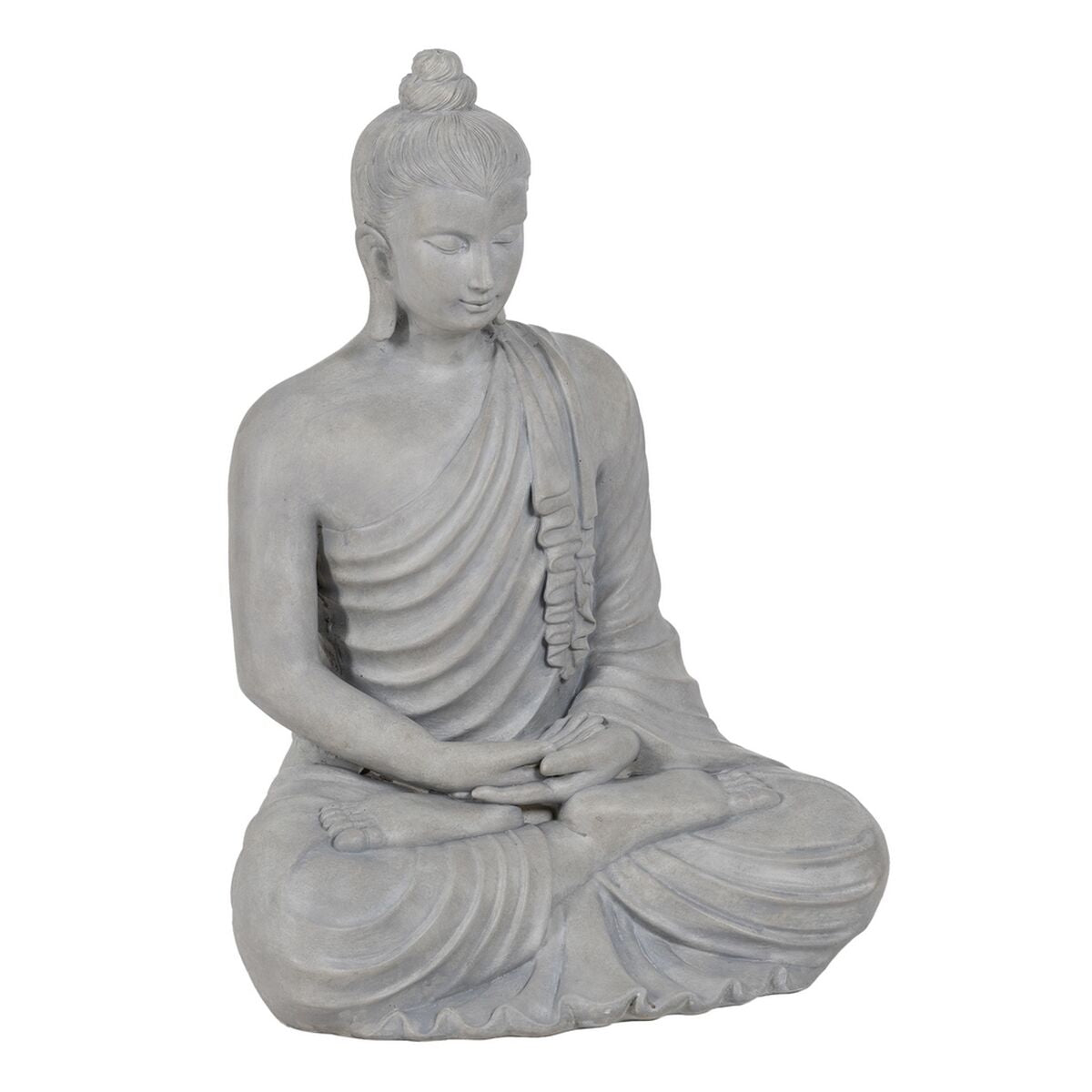 8445146104243 - Sculpture Grey Resin 463 x 345 x 615 cm Buddha