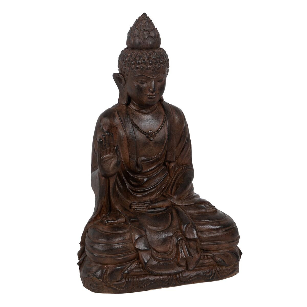 8445146104274 - Sculpture Brown Resin 56 x 42 x 88 cm Buddha