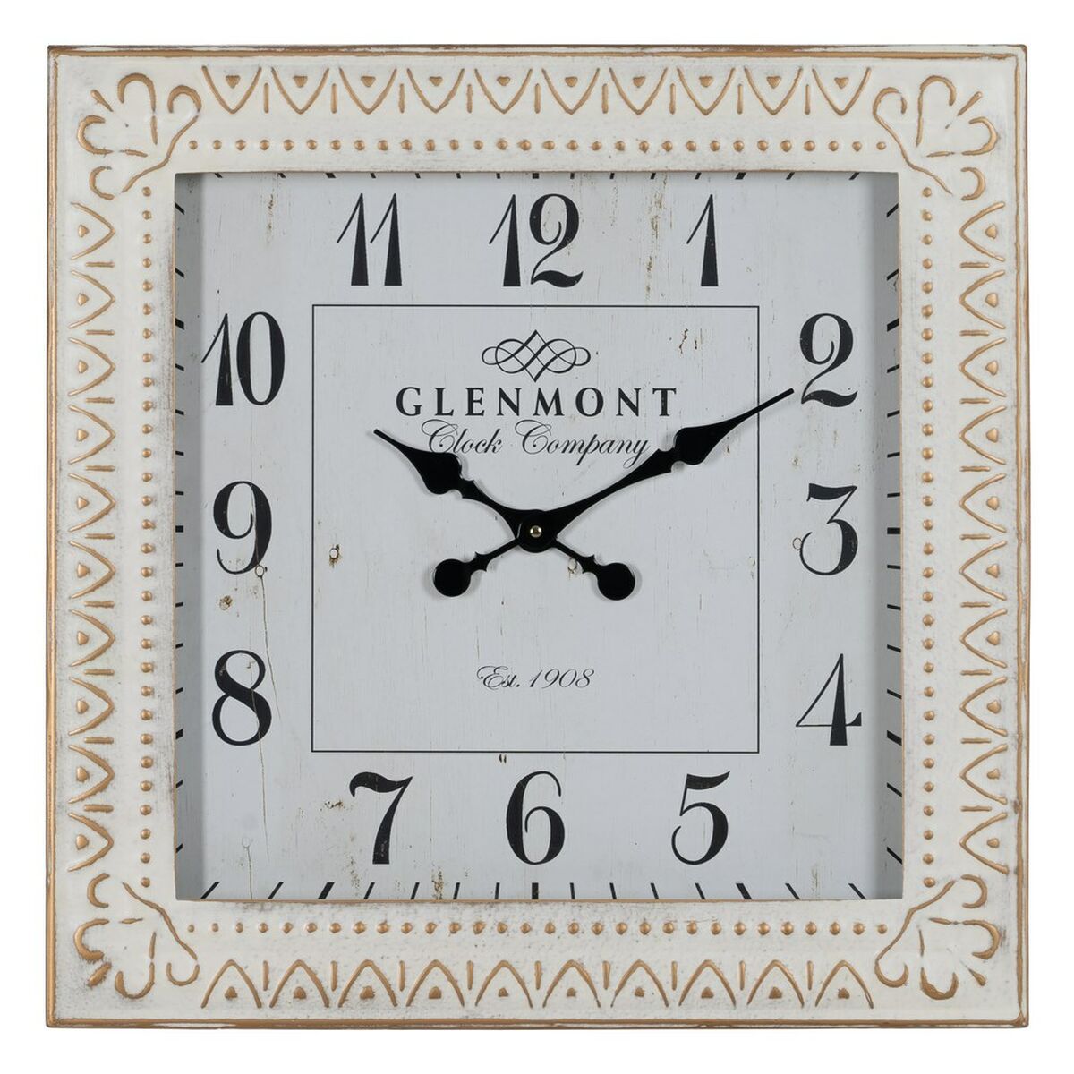 8445146105424 - Wall Clock White Iron 60 x 60 x 65 cm