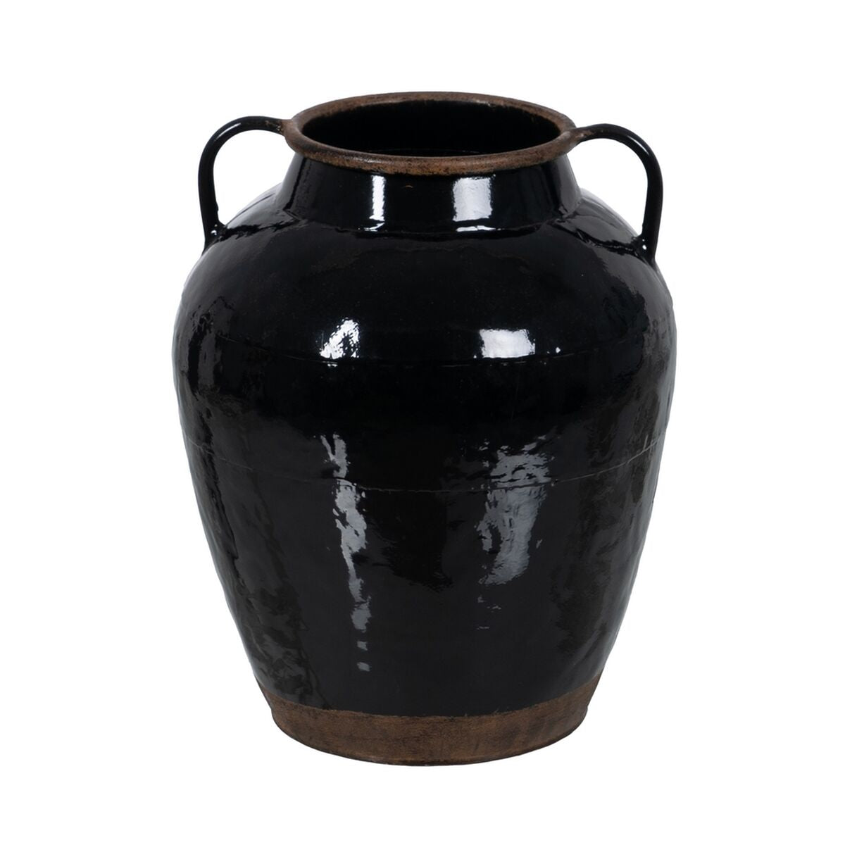 8445146107329 - Vase Schwarz Eisen 23 x 23 x 285 cm