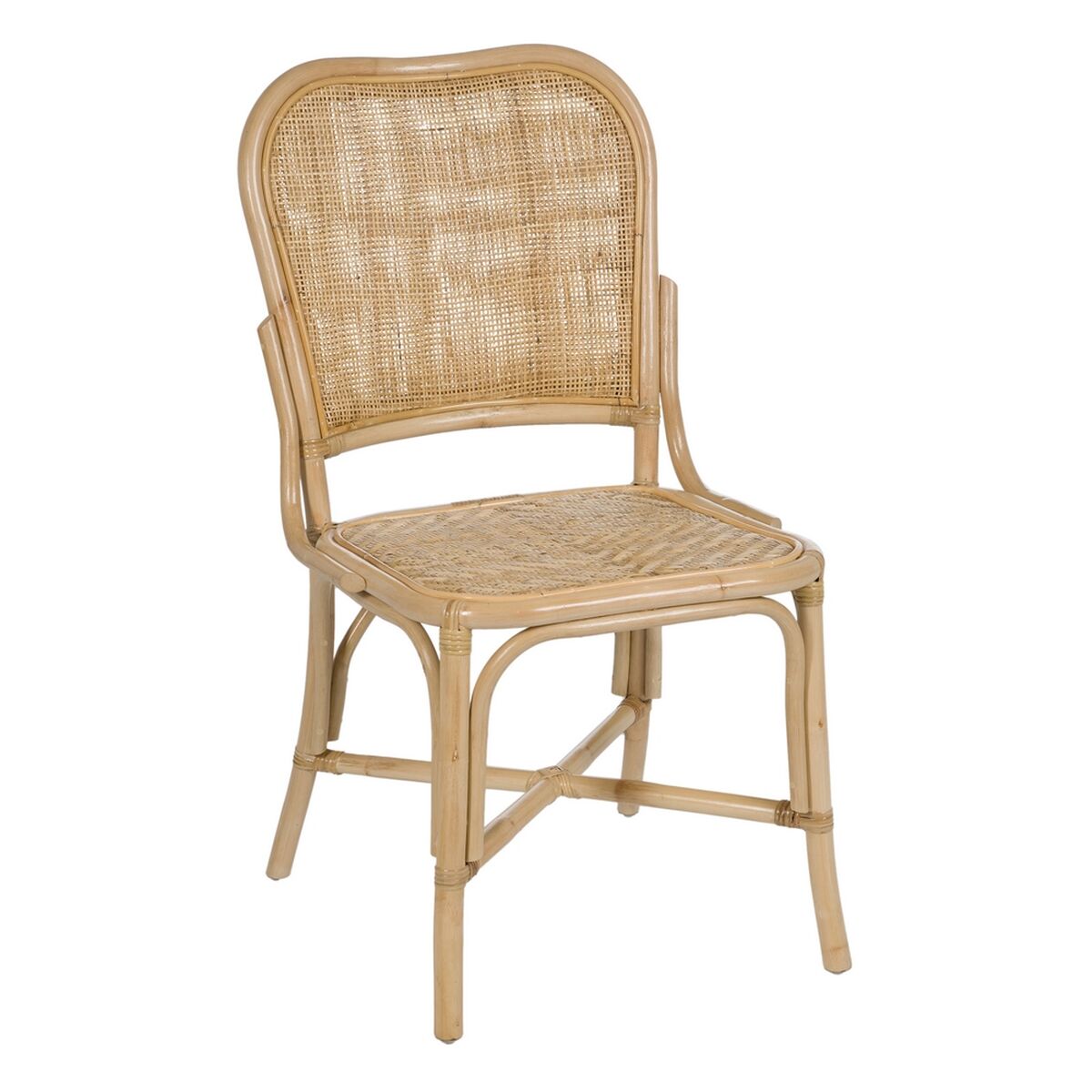 8445146118226 - Esszimmerstuhl natürlich Rattan 51 X 62 X 89 CM