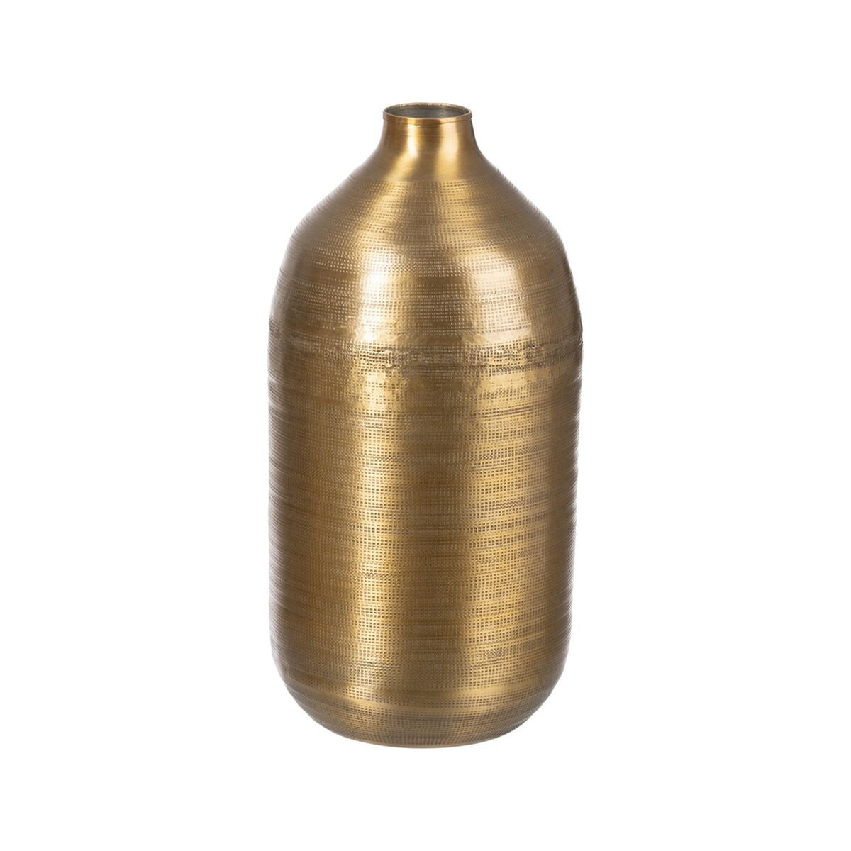 8445146130372 - Vase Gold Aluminium 197 x 197 x 413 cm