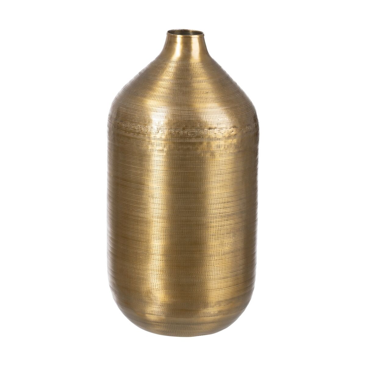 8445146130389 - Vase Gold Aluminium 216 x 216 x 476 cm