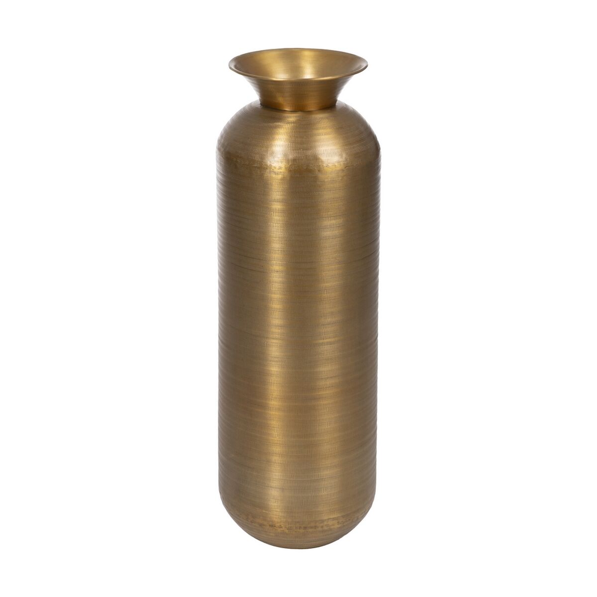 8445146130402 - Vase Gold Aluminium 28 x 28 x 889 cm