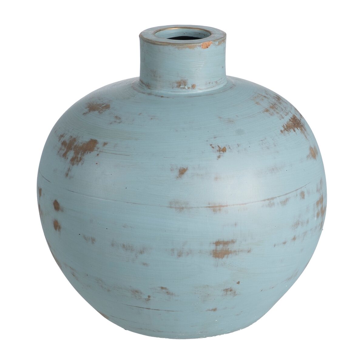 8445146132178 - Vase türkis Terrakotta 30 x 32 x 29 cm