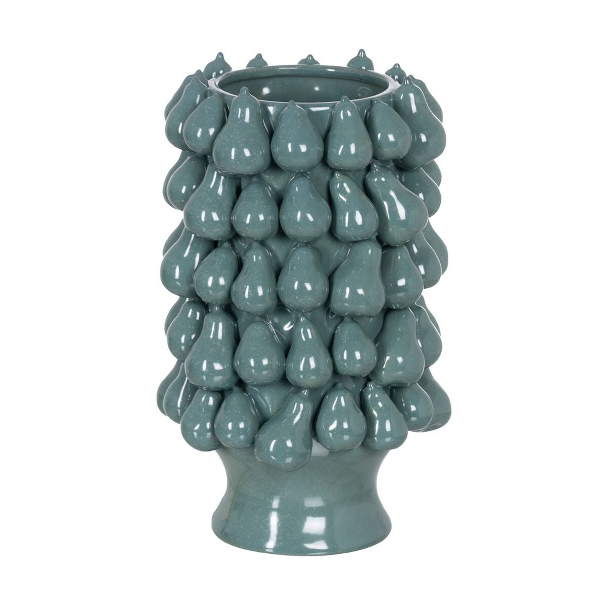 8445146135032 - Vase Blau aus Keramik 267 x 267 x 40 cm