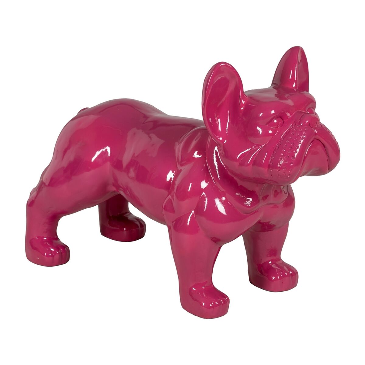 8445146136596 - Deko-Figur Pink Hund 88 x 38 x 63 cm