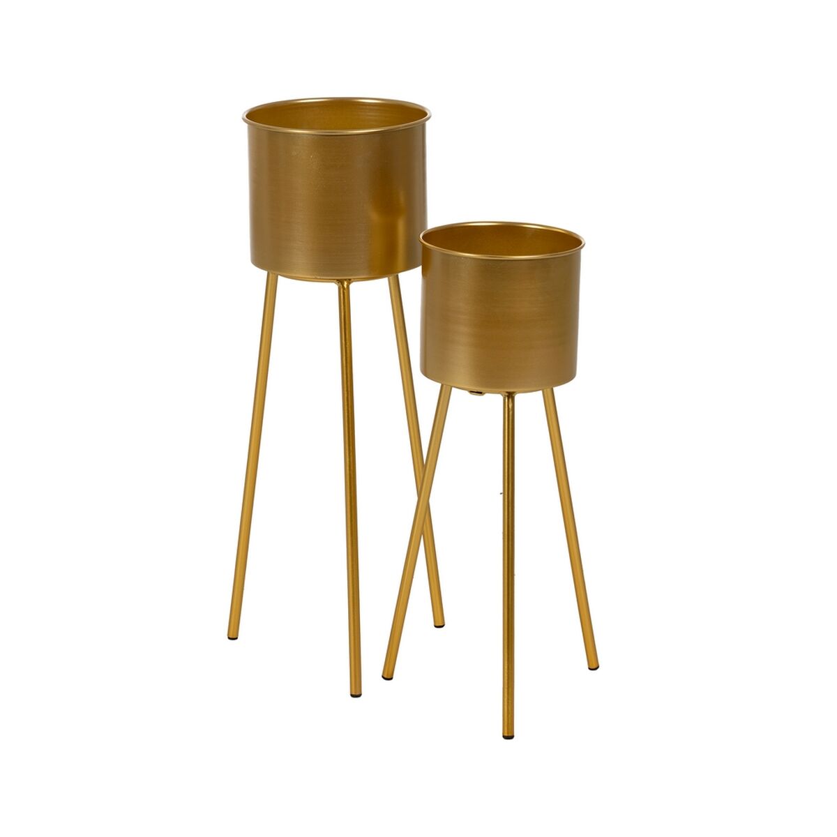 8445146139030 - Pflanzkübel-Set Golden Iron 28 x 24 x 69 cm