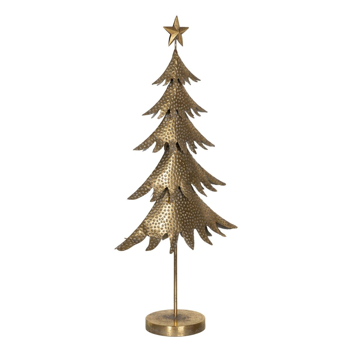 8445146139559 - Deko-Figur Gold Baum