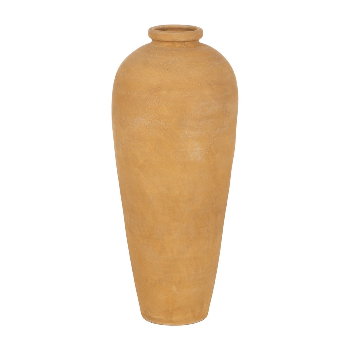 8445146143242 - Vase Gelb aus Keramik 34 x 34 x 80 cm