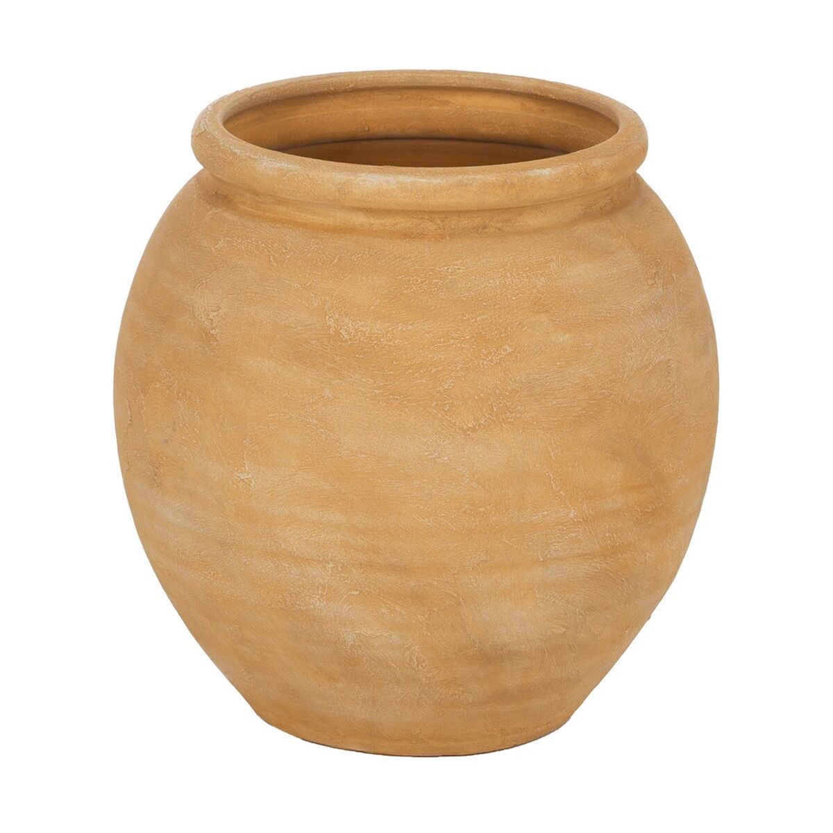 8445146143273 - Vase Gelb aus Keramik 38 x 38 x 40 cm