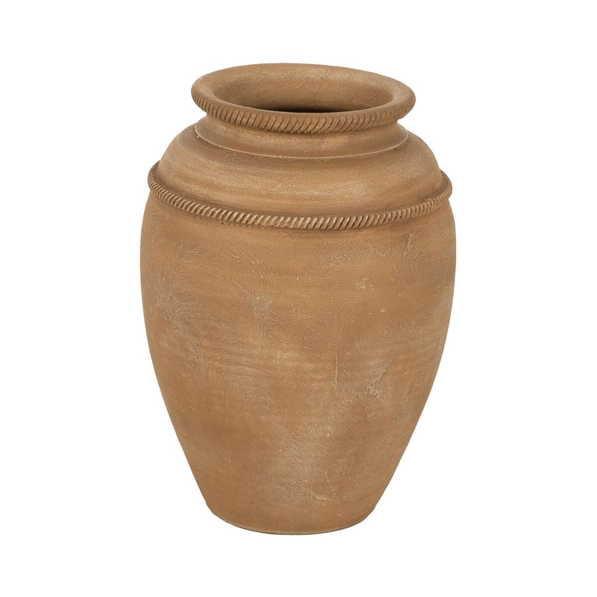 8445146143341 - Vase Beige aus Keramik 32 x 32 x 44 cm