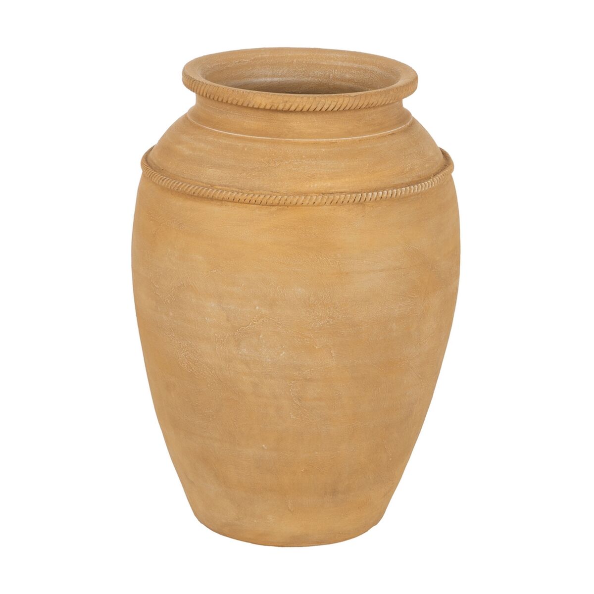 8445146143365 - Vase Gelb aus Keramik 39 x 39 x 56 cm