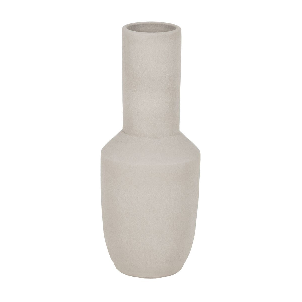 8445146143426 - Vase Weiß aus Keramik 24 x 24 x 60 cm