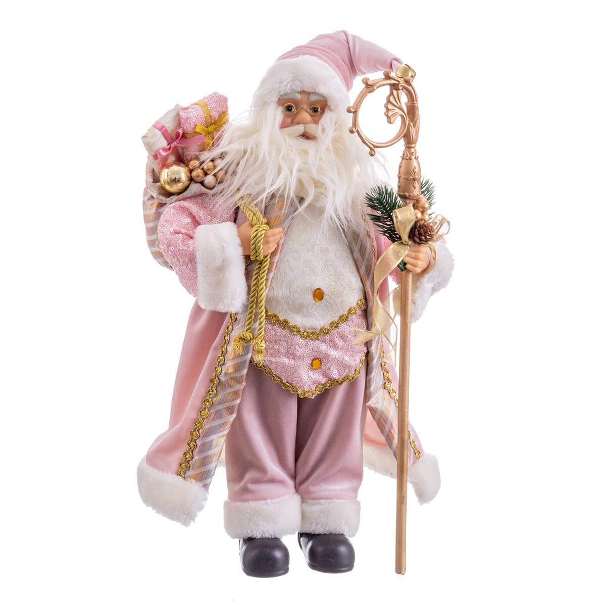 8445147205130 - Weihnachtsschmuck Rosa Kunststoff Polyesterharz Stoff 45 cm 8445147205130 - Weihnachtsschmuck Rosa Kunststoff Polyesterharz Stoff 45 cm