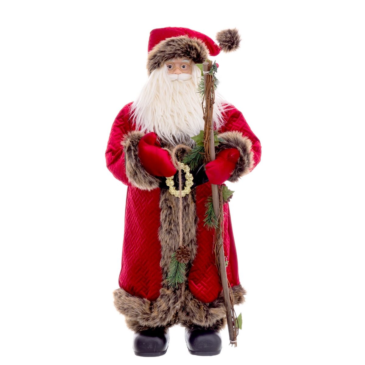 8445147216006 - Weihnachten Bauer rot mehrfarbig Polyresin Stoff 80 cm 8445147216006 - Weihnachten Bauer rot mehrfarbig Polyresin Stoff 80 cm