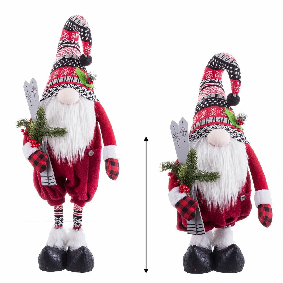 8445147222632 - Weihnachtsschmuck Bunt Metall 33 x 22 x 97 cm