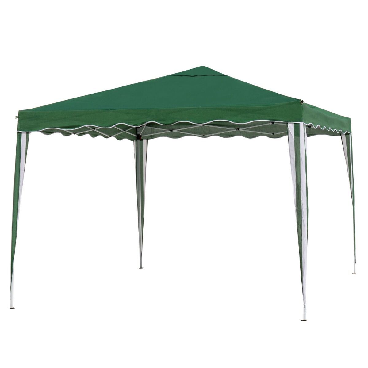 8445147320161 - Pergola Gazebo Polyester Steel 300 x 300 x 250 cm