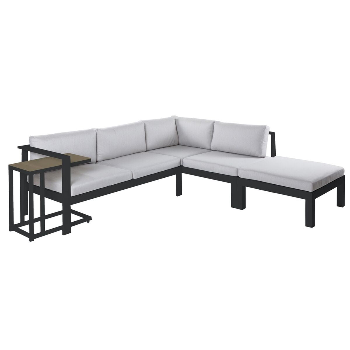 8445147320642 - Gartensofa Agnes Eckschrank 224 x 224 x 655 cm Aluminium