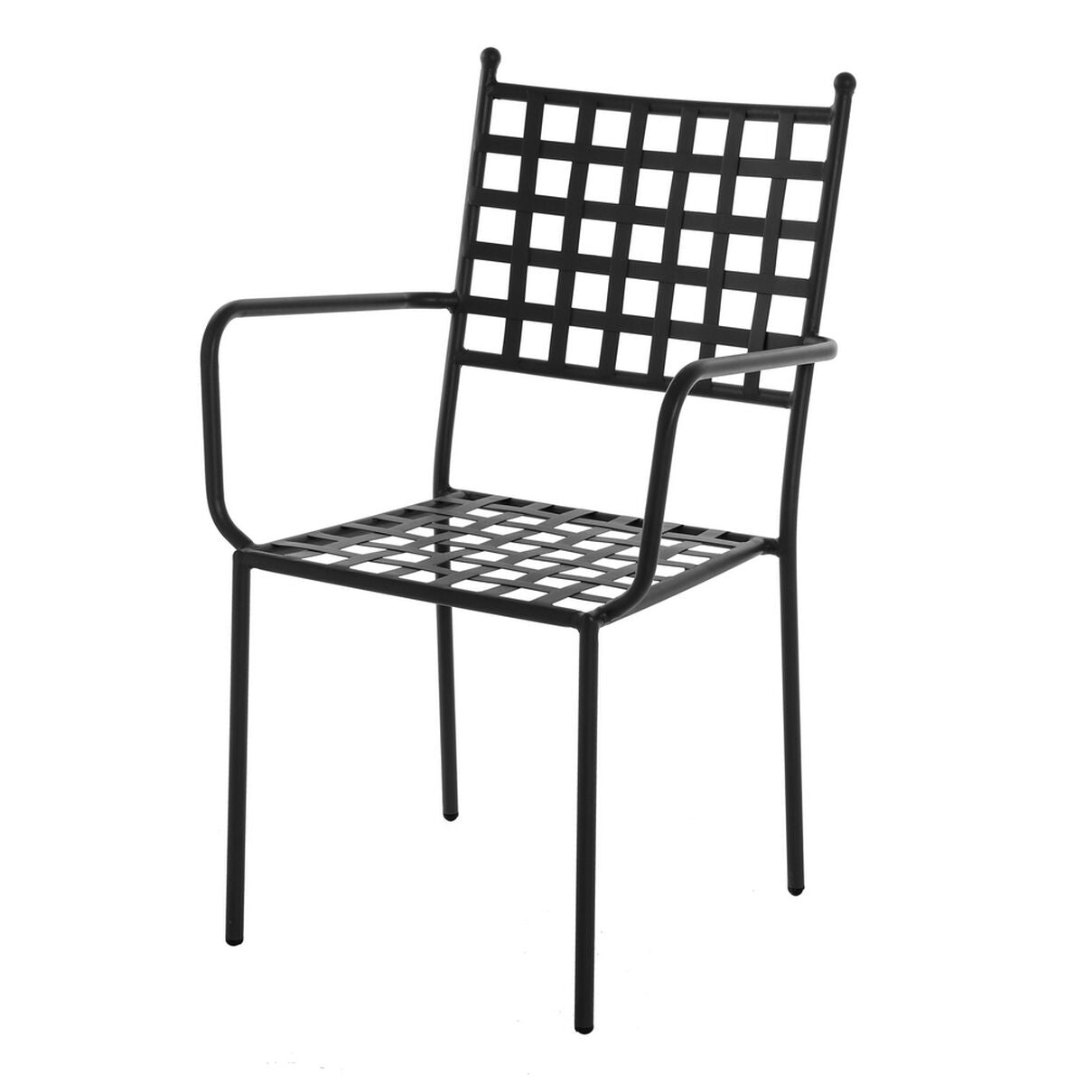 8445147320697 - Garden chair Cartago 56 x 55 x 90 cm Black Iron