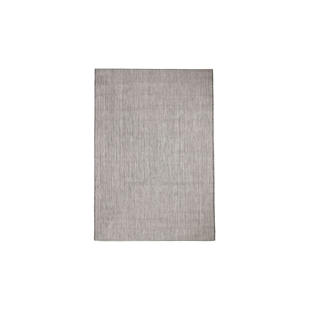 8445147326866 - Außenbereich-Teppich Quadro 230 x 160 x 05 cm Grau