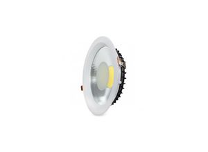 8445152149344 - Greenice - Runder LED-Downlight-Strahler 12W 1200Lm 4200ºK Bridgelux UGR19 50000H [HO-DL-BRI-12W-W] - Natürliches Weiß