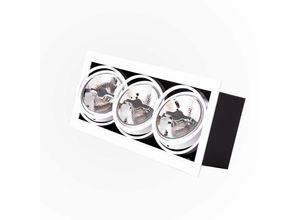 8445152184321 - Cardan LED Downlight Spotlight 36W 3370Lm 3000ºK CREE RA►90 40000H [JW-CAR-LED-3x12W-WW] - Warmweiß