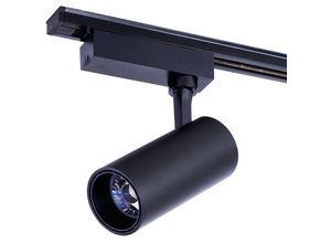 8445152186035 - Schienenlicht led 30w 3000lm cri85 4200ºk lumiastra einzelphase 40000h [lum-atb095030-b-w] Greenice Natürliches Weiß