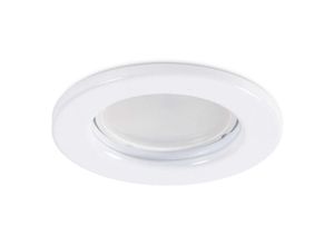 8445152195983 - Greenice - Ring Downlight Runden Sara Stahl 81mm - Weiß (LL-20-1110-10)