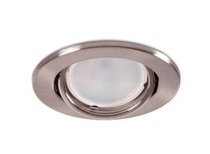 8445152196041 - Greenice - Ring Downlight Runden Kippbar Vepa Stahl 90mm - Satin (LL-20-1410-15)